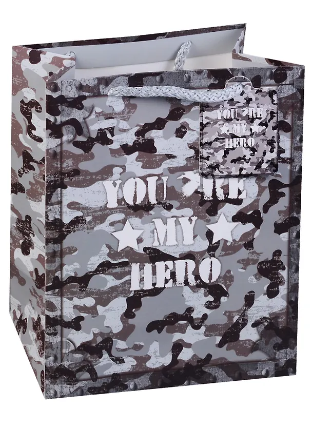 Подарочный пакет «My hero», А5 245557 — 3