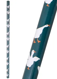 Бумага упаковочная 70*100см "Гуси"