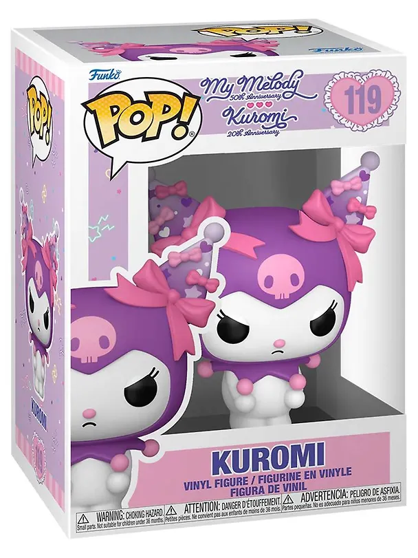 Фигурка Funko POP! My Melody 50th Kuromi 20th Kuromi Grumpy (119) (Fun86877) 3144166 — 2
