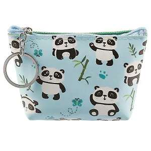 Кошелек на молнии Панда (кожзам) (11х9) (ПВХ бокс)