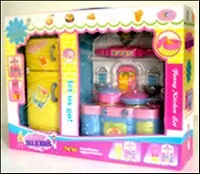 Игровой набор Кухня с холодильником (3273A) (3+) (чемодан) 2317984 — 2