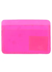 Чехол для пластиковых карт 3отд. "Неон" горизонтальный, ассорти