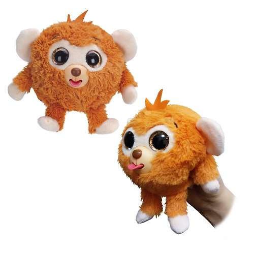 Мягкая игрушка, 1TOY/Вантой, Дразнюка-Zooка Обезьянка плюшевая 13см, пакет 335662 — 1