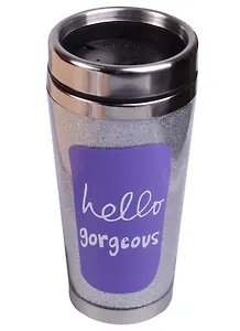 Термостакан Надпись на серебристом фоне (350мл)