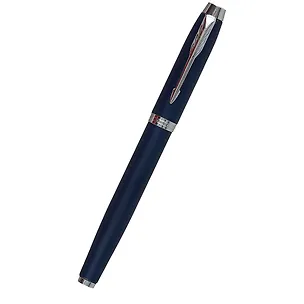 Ручка перьевая Parker, IM Matte Blue CT, синяя 250195