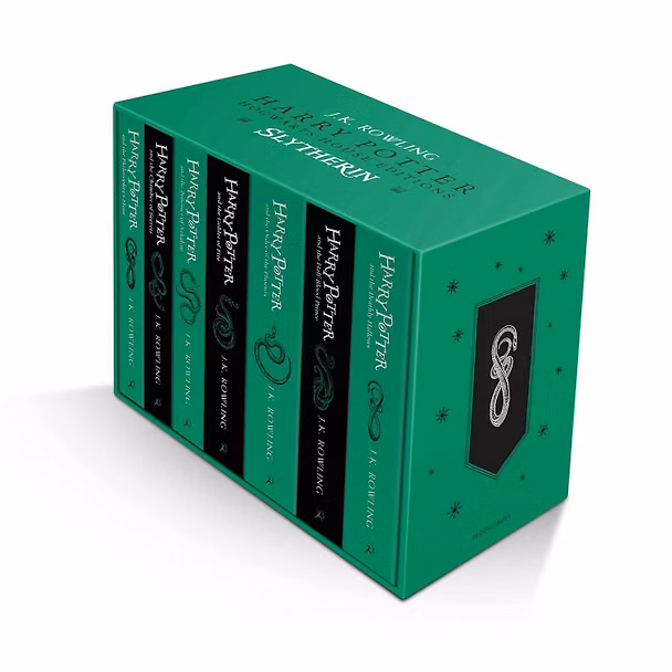 Книга Harry Potter Slytherin House Ed Paperback Box Set J.K. Rowling Гарри Поттер, изд Слизерин комплект книг Дж. К Роулинг / Книги на английском языке (Джоан Кэтлин Роулинг) — 1