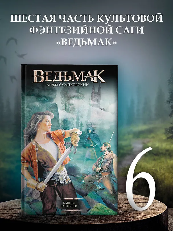 Книга Башня Ласточки : [фантаст. роман] (Анджей Сапковский) — 5