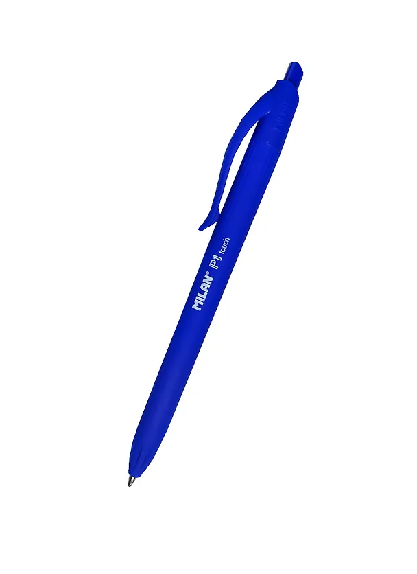 Шариковая ручка синяя автоматическая 1 мм, P1touch, Milan 230041 — 2
