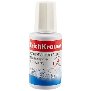 Корректор «Arctic White», Erich Krause, 20 мл