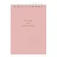 Блокнот А6 100л кл. "Block", розовый, карт.обл., спираль, микротекстурирование, ламинация — 3077587 — 1