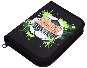 Пенал 1 отделение "Турнир" 19*13 см, молния