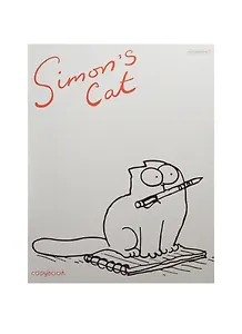 Тетрадь 48л кл. "Кот Саймона" выпуск 1, выб.лак, Hatber