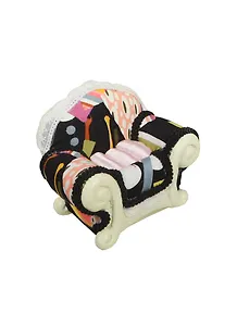 Декоративная подставка для колец Кресло с зеркалом (28886) (6,5х8х10)