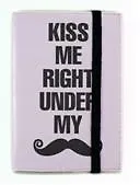 Обложка для паспорта Ps 7.7.8 кожзам "Винил" с рисунком, на резинке, инд.уп., подвес, Буккеа