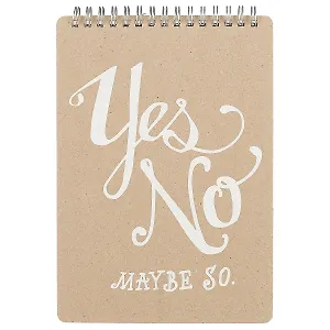 Скетчбук «Kraft Yes/No», 40 листов, А5