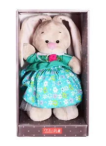 Мягкая игрушка Зайка Ми в бирюзовой курточке (25 см) (StS-366)