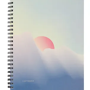 Тетрадь в клетку Listoff, "Безмятежность", 96 листов, в ассортименте 259617