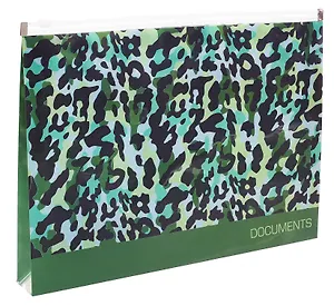 Папка для документов А4 (33*23,5см) Феникс+ Камуфляжная фактура, 1отд, пластик 46540