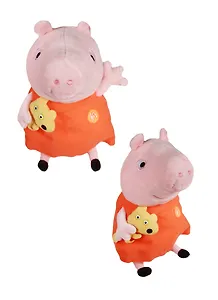 Игрушка мягкая, т.м. Peppa Pig, Пеппа с игрушкой 30см озвучен.