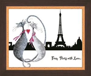 Картина Париж (WG9321) (24х30)