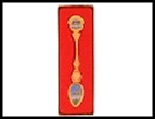 ГС ложка металл Тюмень Свято-Троицкий мужской монастырь 13,2*3 см 492358