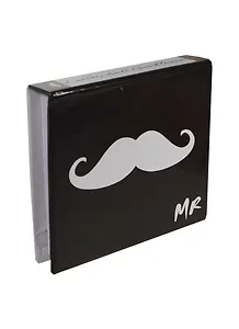 Блокнот Усы белые (003245) (8х8) (Карамба)