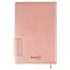 Ежедневник недат. А5 160л "ШЕВРЕТ МЕТАЛЛИК РОЗОВЫЙ" кожзам, тв.переплёт с поролоном — 2938757 — 3