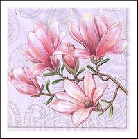 Салфетки Maki бум. сервиров. Азалия (SLОG010404) (33х33) (20шт) (3сл)
