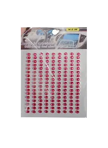 Стразы отдельные круглые малые Say it in crystals (1461-9/9) (темно-розовые) (упаковка)