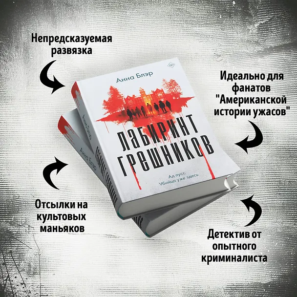 Книга Лабиринт грешников (Анна Блэр) — 6