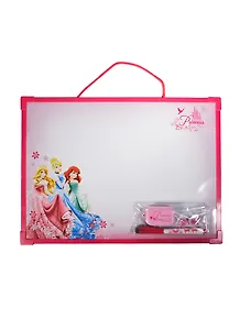 Доска магнитно-маркерная А3 "Принцессы" маркер с фетровым стирателем, губка для стирания, 3 магнита, Disney