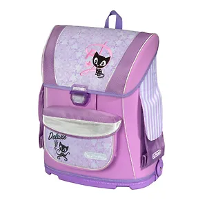 Ранец школьный "Midi Deluxe purple" 38*32*22, 3отд., 3 кармана, уплотн.спинка, регул.лямки, Herlitz