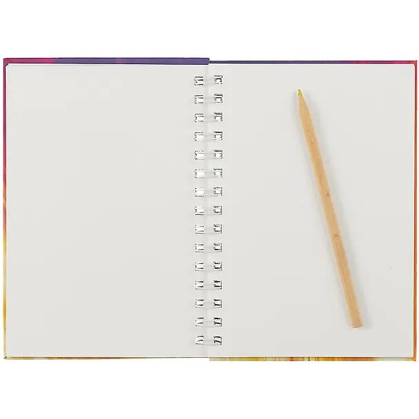 Скетчбук А5 60л "SKETCHBOOK. Shine" белый офсет, 120г/м2, софт.тач., евроспираль 2912218 — 2