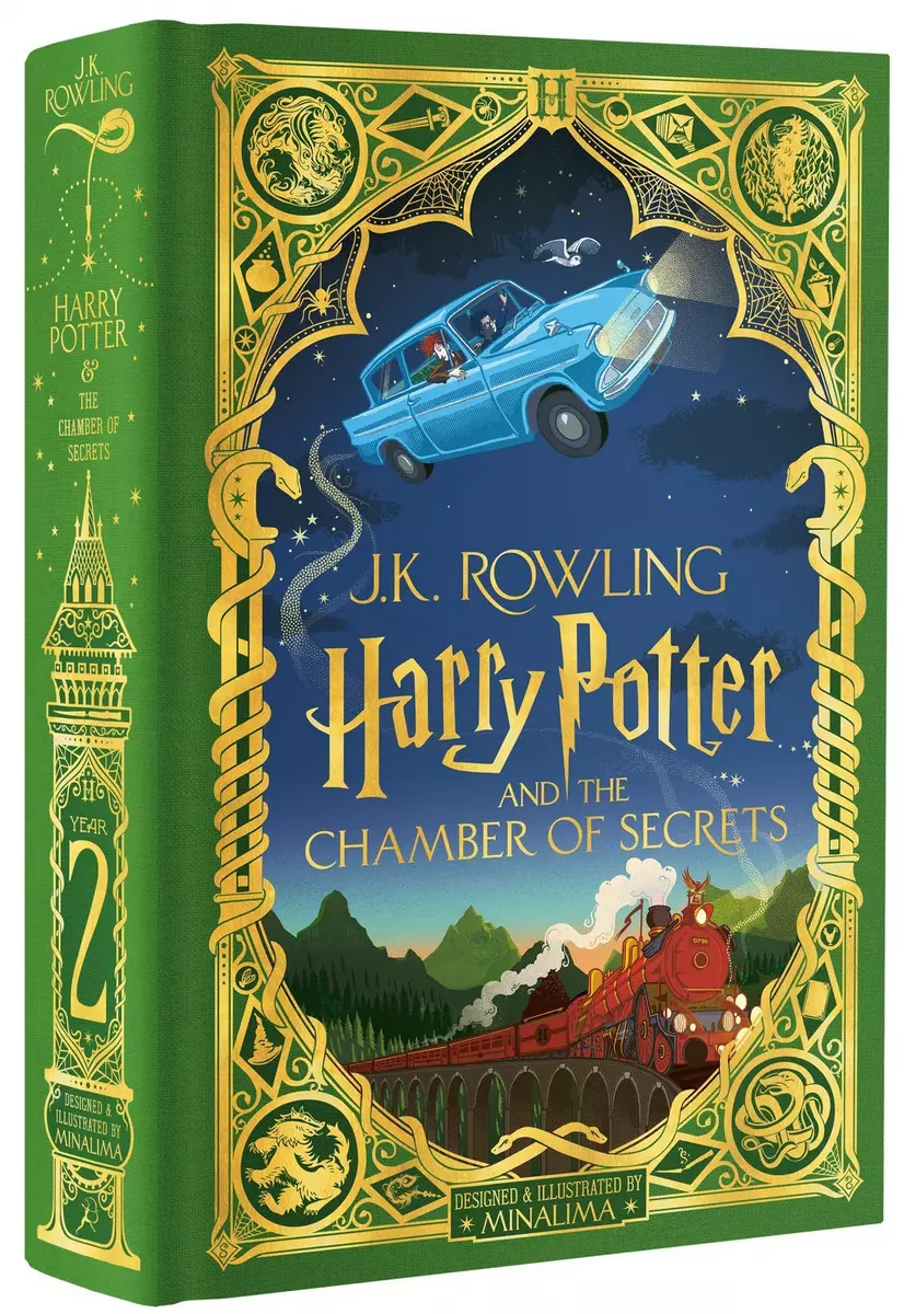 Harry Potter and the Chamber of Secrets: MinaLima Edition (Джоан Кэтлин  Роулинг) - купить книгу с доставкой в интернет-магазине «Читай-город».  ISBN: 978-1-5266-3788-8