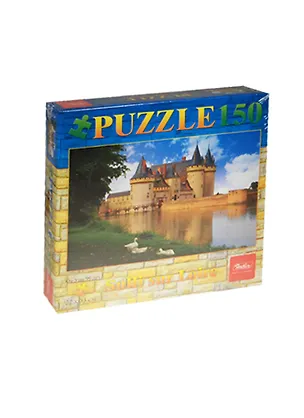 Пазлы 150 А4ф Замок с озером (150П34_08977) (22х33см) (3-99л.) (Hatber) (коробка) 2473391