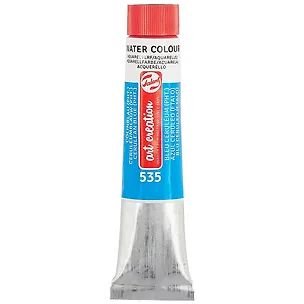 Краска акварельная "Art Creation" №535 лазурно-синий фталоцианин, туба 12м, Royal Talens 260761