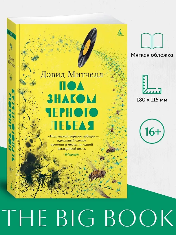 Книга Под знаком черного лебедя (Дэвид Стивен Митчелл) — 5