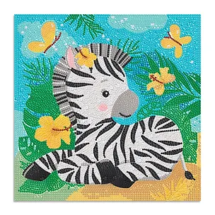 Набор для творчества. Разноразмерная мозаика на подрамнике "Новые друзья", 30 х 30 см 2945393