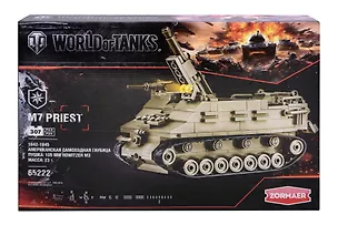 Конструктор World of Tanks М7 Priest 307 дет 331284