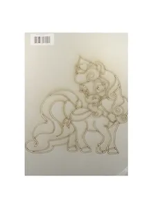 Трафарет Карамелька (А4) (412) (А106) (упаковка)