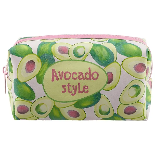 Косметичка на молнии Avocado style (16х8) (ПВХ бокс) 2598133 — 2
