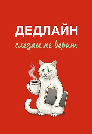 Дедлайн слезам не верит. Ежедневник недатированный (А5, 72 л.) 3177686