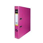 Папка архивная 55мм А4 малиновая,PVC,прозр.карман,металл.уголки, inФОРМАТ 216873