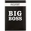 Обложка для паспорта Big boss (ПВХ бокс) (ОП2021-264) — 2842668 — 1