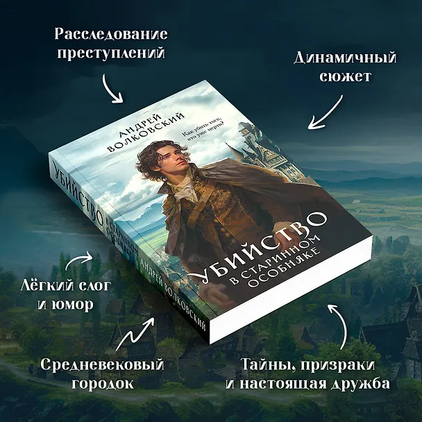 Книга Убийство в старинном особняке (Андрей Волковский) — 6