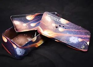 Шкатулка Космос Метеориты двухъярусный (17х8х6) (металл) (12-22743-K69-0)