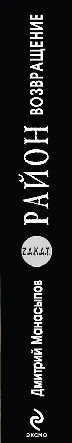 Книга Район. Возвращение (Дмитрий Манасыпов) — 3