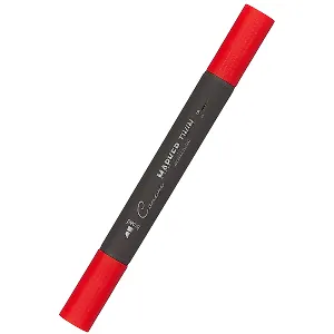 Маркер художественный "Сонет" вечерний красный, двухсторон., тонк. и широк.долото, Сонет