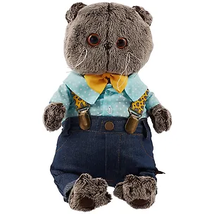 Игрушка мягкая Budi Basa, Басик в джинсах с подтяжками 2745979