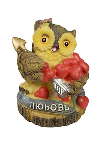 Фигурка Сова Любовь 7,5см (390-823)